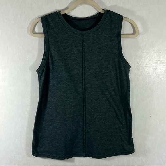 Source Unknown Army Green Sleeveless Tee Tank Top Shell - Picture 1 of 4
